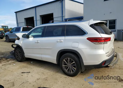 2018 Toyota Highlander Se из США, поврежденный, VIN 5TDJZRFH7JS548572